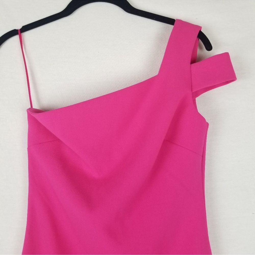 Likely One Shoulder Pink Dress - Picture 6 of 7